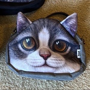 Cat Purse with Adjustable Strap